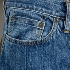 3sixteen CT-101xs Stonewashed Indigo Selvedge Classic Tapered Jeans