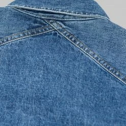 3sixteen Crosscut Western Stonewashed Denim Shirt NEW ARRIVALS