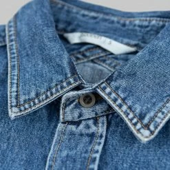 3sixteen Crosscut Western Stonewashed Denim Shirt NEW ARRIVALS