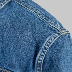 3sixteen Crosscut Western Stonewashed Denim Shirt NEW ARRIVALS