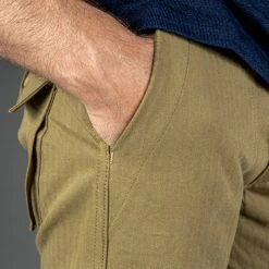 3sixteen Fatigue Pants HBT Herringbone Twill Coyote