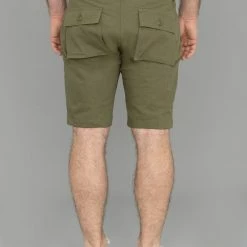 3sixteen Fatigue Shorts HBT Herringbone Twill Washed Olive NEW ARRIVALS