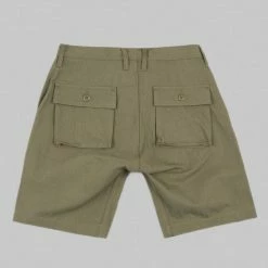 3sixteen Fatigue Shorts HBT Herringbone Twill Washed Olive NEW ARRIVALS