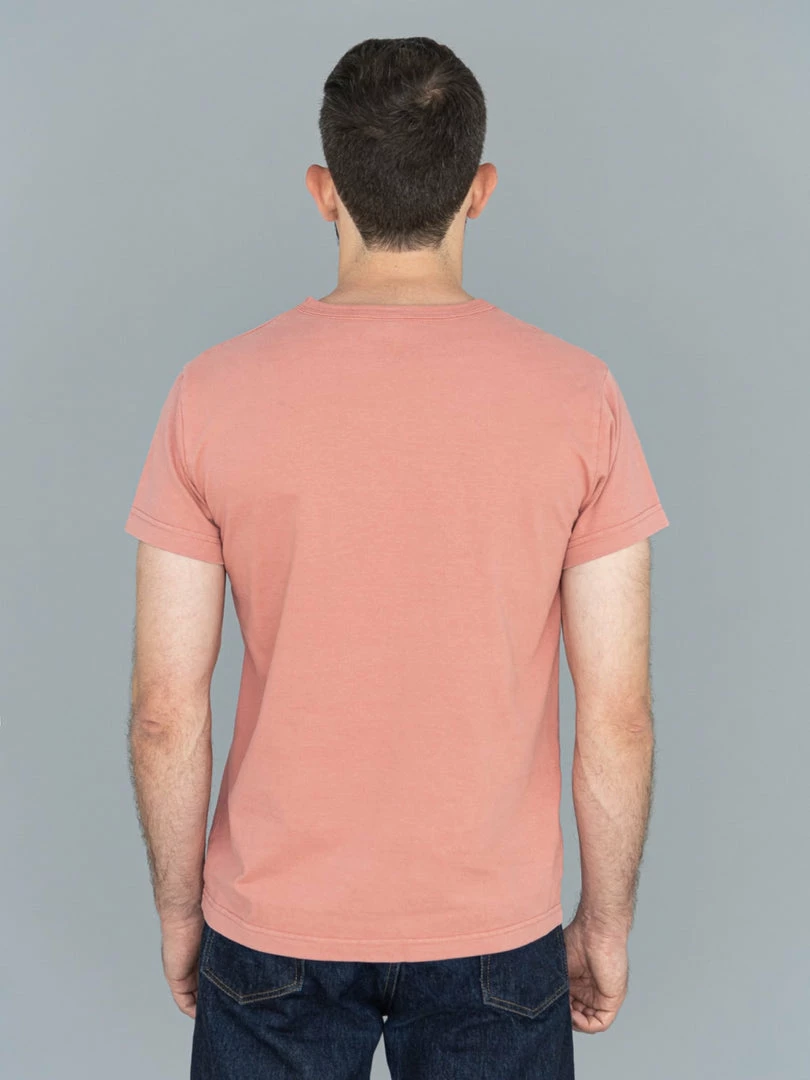 3sixteen Garment Dyed Pocket T-Shirt Faded Pink 5 3sixteen Garment Dyed Pocket T-Shirt Faded Pink