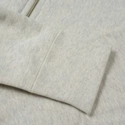 3sixteen Heavyweight Zip Hoody Oatmeal