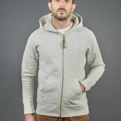 3sixteen Heavyweight Zip Hoody Oatmeal