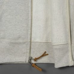3sixteen Heavyweight Zip Hoody Oatmeal