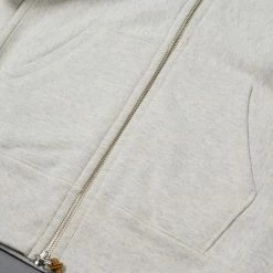 3sixteen Heavyweight Zip Hoody Oatmeal