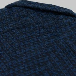 3sixteen Vacation Shirt Overdye Jacquard Black NEW ARRIVALS