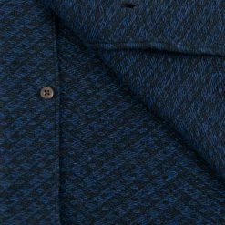 3sixteen Vacation Shirt Overdye Jacquard Black NEW ARRIVALS