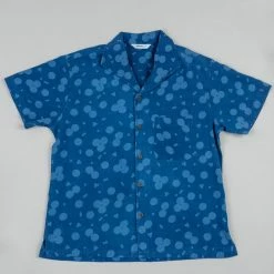 3sixteen Leisure Shirt Indigo Discharge NEW ARRIVALS