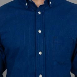 3sixteen Long Sleeve Button Down Indigo Sashiko NEW ARRIVALS 30 3sixteen Long Sleeve Button Down Indigo Sashiko NEW ARRIVALS