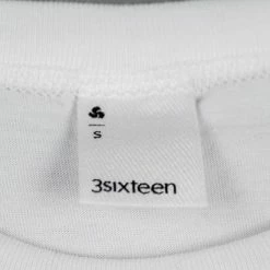 3sixteen Pima T-Shirt White (2 Pack)
