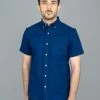 NEW ARRIVALS 3sixteen Short Sleeve Button Down Indigo Sashiko 2 NEW ARRIVALS 3sixteen Short Sleeve Button Down Indigo Sashiko