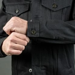 3sixteen Type 3s Denim Jacket Double Black