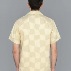 3sixteen Vacation Drunk Chess Shirt Tan/Natural