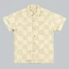3sixteen Vacation Drunk Chess Shirt Tan/Natural