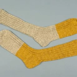 3sixteen X Chup Socks Tan/Mustard 16 3sixteen X Chup Socks Tan/Mustard