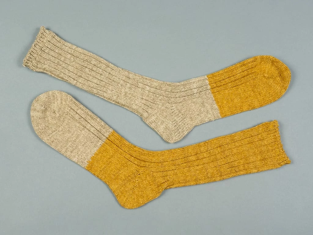 3sixteen X Chup Socks Tan/Mustard 5 3sixteen X Chup Socks Tan/Mustard