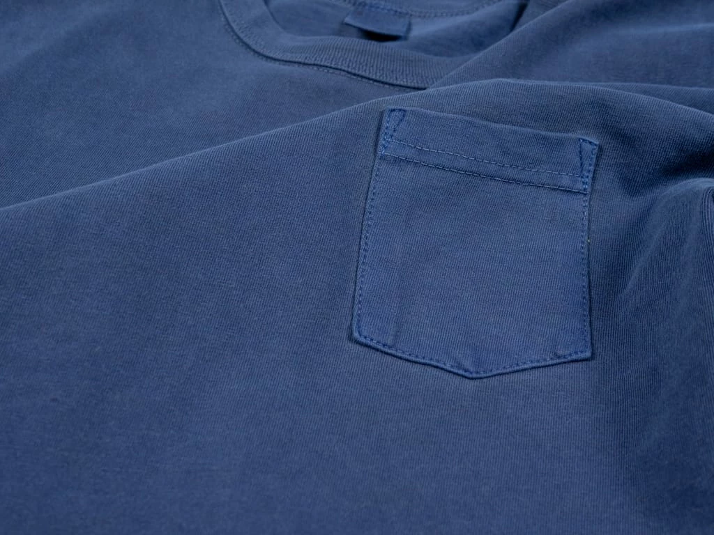 3sixteen Garment Dyed Pocket T-Shirt French Blue 15 3sixteen Garment Dyed Pocket T-Shirt French Blue