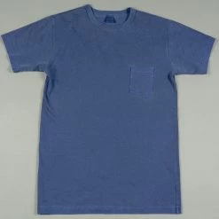 3sixteen Garment Dyed Pocket T-Shirt French Blue 25 3sixteen Garment Dyed Pocket T-Shirt French Blue