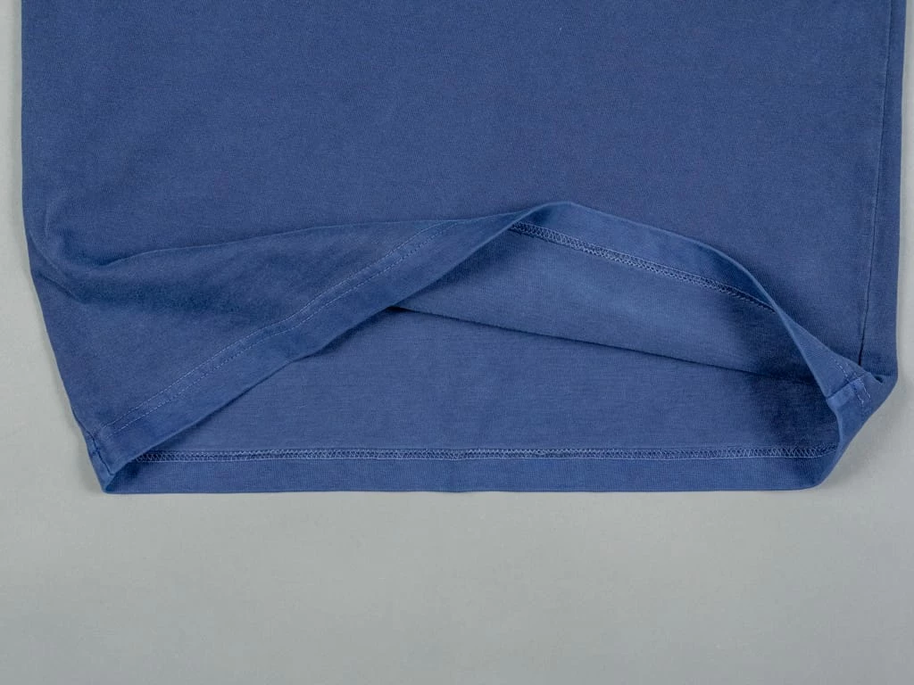 3sixteen Garment Dyed Pocket T-Shirt French Blue 16 3sixteen Garment Dyed Pocket T-Shirt French Blue