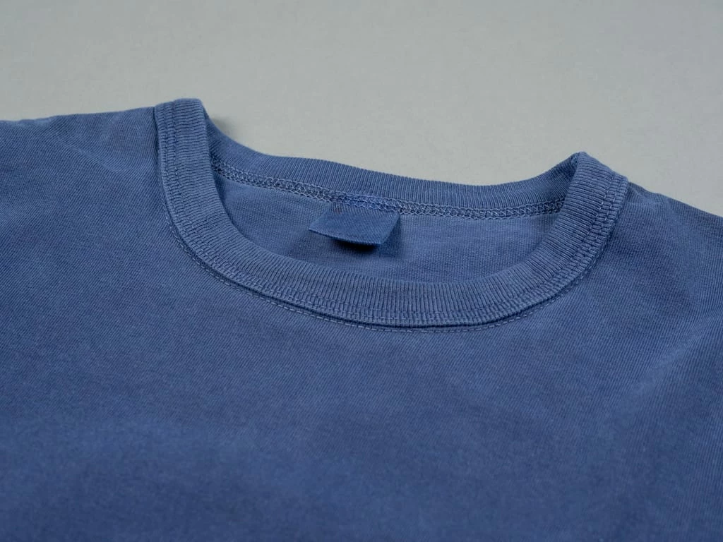 3sixteen Garment Dyed Pocket T-Shirt French Blue 10 3sixteen Garment Dyed Pocket T-Shirt French Blue