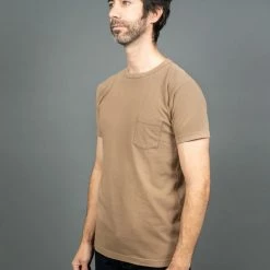 3sixteen Garment Dyed Pocket T-Shirt Sand