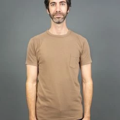 3sixteen Garment Dyed Pocket T-Shirt Sand