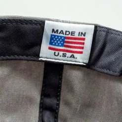 3sixteen Waxed Canvas Baseball Cap Charcoal