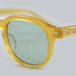 Calee Wellington Type Glasses Yellow/Green