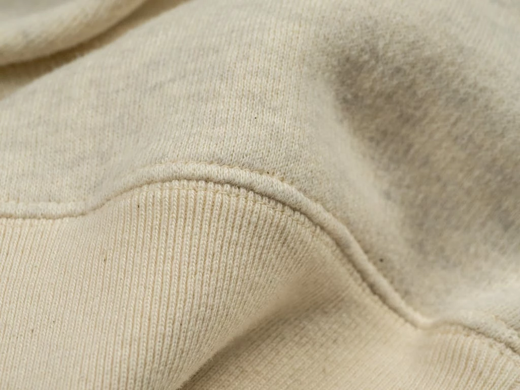 Loop & Weft Tompkins Knit V-Gusset Crewneck Sweatshirt Oatmeal 19 Loop & Weft Tompkins Knit V-Gusset Crewneck Sweatshirt Oatmeal