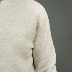 Loop & Weft Tompkins Knit V-Gusset Crewneck Sweatshirt Grey