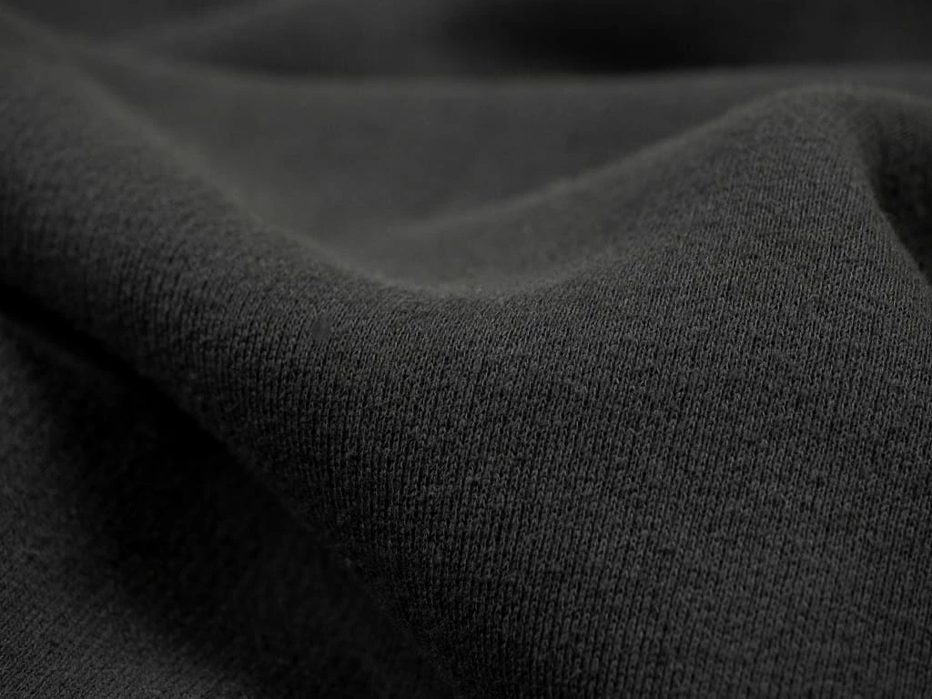 Loop & Weft Tompkins Knit V-Gusset Crewneck Sweatshirt Black 16 Loop & Weft Tompkins Knit V-Gusset Crewneck Sweatshirt Black