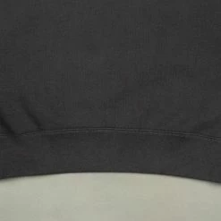 Loop & Weft Tompkins Knit V-Gusset Crewneck Sweatshirt Black 30 Loop & Weft Tompkins Knit V-Gusset Crewneck Sweatshirt Black