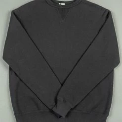 Loop & Weft Tompkins Knit V-Gusset Crewneck Sweatshirt Black 27 Loop & Weft Tompkins Knit V-Gusset Crewneck Sweatshirt Black