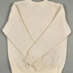 Loop & Weft Tompkins Knit V-Gusset Crewneck Sweatshirt Oatmeal 30 Loop & Weft Tompkins Knit V-Gusset Crewneck Sweatshirt Oatmeal