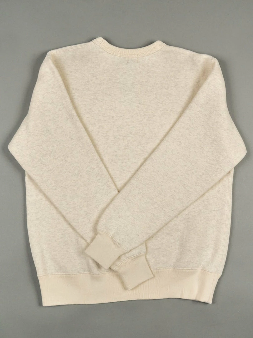 Loop & Weft Tompkins Knit V-Gusset Crewneck Sweatshirt Oatmeal 10 Loop & Weft Tompkins Knit V-Gusset Crewneck Sweatshirt Oatmeal