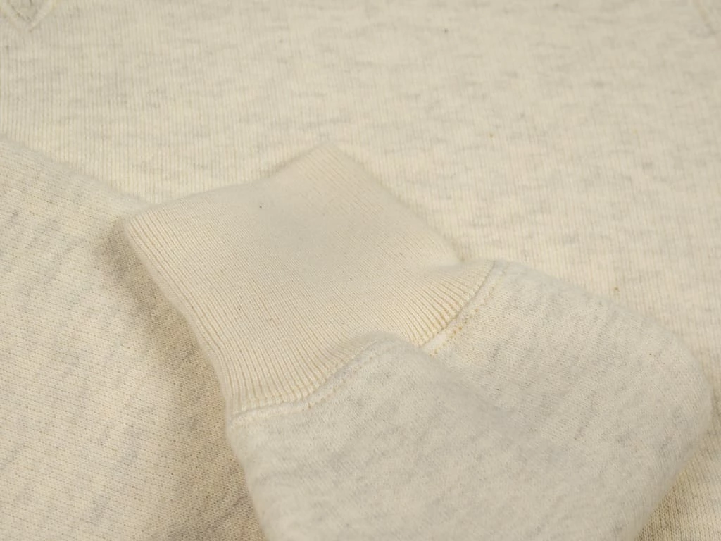 Loop & Weft Tompkins Knit V-Gusset Crewneck Sweatshirt Oatmeal 15 Loop & Weft Tompkins Knit V-Gusset Crewneck Sweatshirt Oatmeal