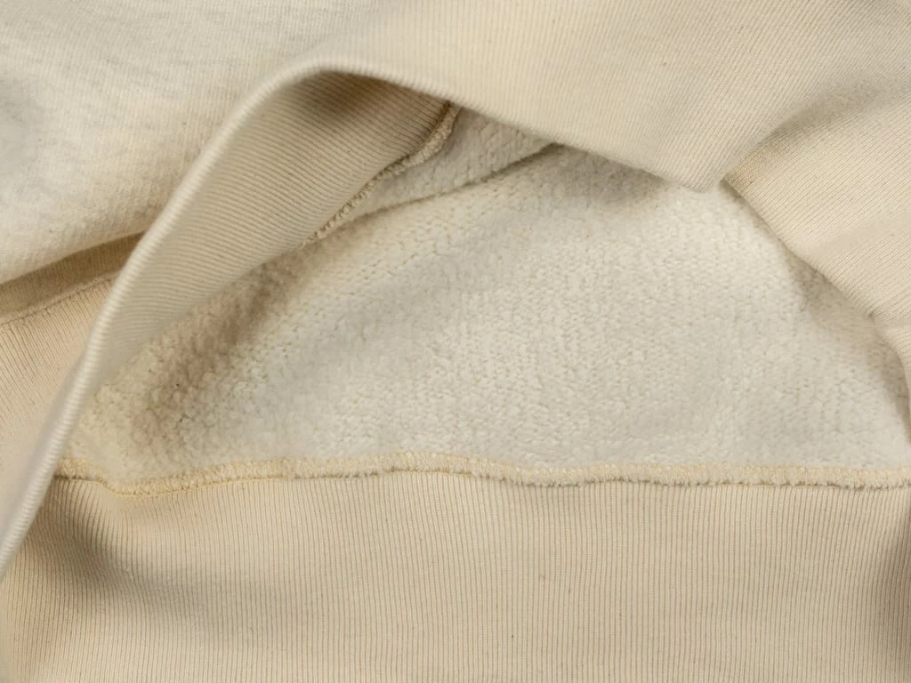 Loop & Weft Tompkins Knit V-Gusset Crewneck Sweatshirt Oatmeal 16 Loop & Weft Tompkins Knit V-Gusset Crewneck Sweatshirt Oatmeal