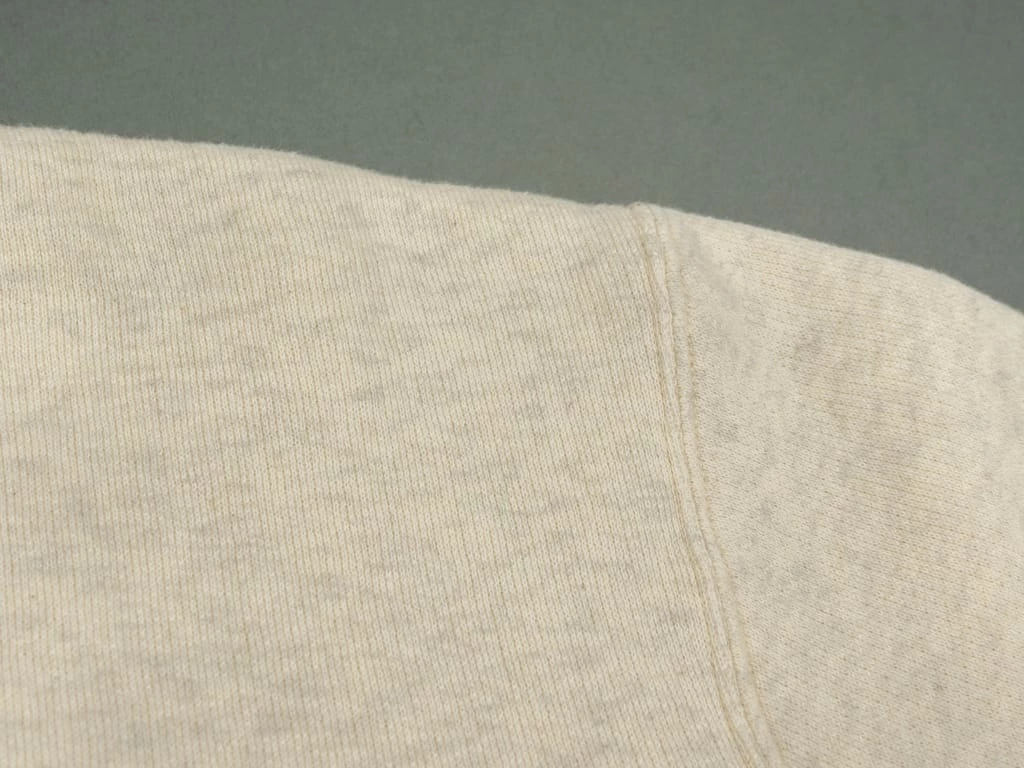 Loop & Weft Tompkins Knit V-Gusset Crewneck Sweatshirt Oatmeal 18 Loop & Weft Tompkins Knit V-Gusset Crewneck Sweatshirt Oatmeal