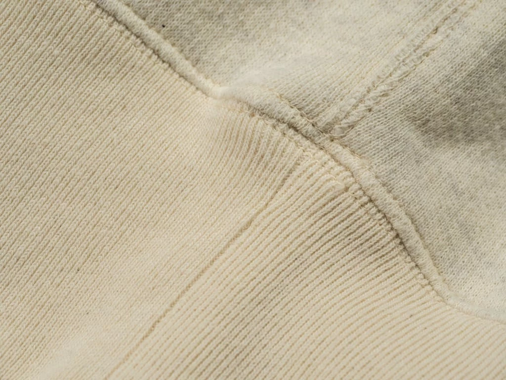 Loop & Weft Tompkins Knit V-Gusset Crewneck Sweatshirt Oatmeal 17 Loop & Weft Tompkins Knit V-Gusset Crewneck Sweatshirt Oatmeal