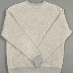 Loop & Weft Tompkins Knit V-Gusset Crewneck Sweatshirt Grey