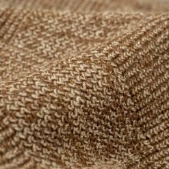 Loop & Weft Merino Super Lamb Switch Panel Crewneck Sweater Mix Brown