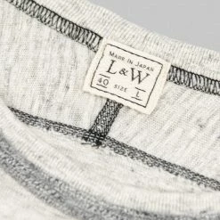 Loop & Weft Heather Slub Cotton Freedom Crewneck T-Shirt Heather Oatmeal