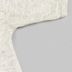 Loop & Weft Heather Slub Cotton Freedom Crewneck T-Shirt Heather Oatmeal