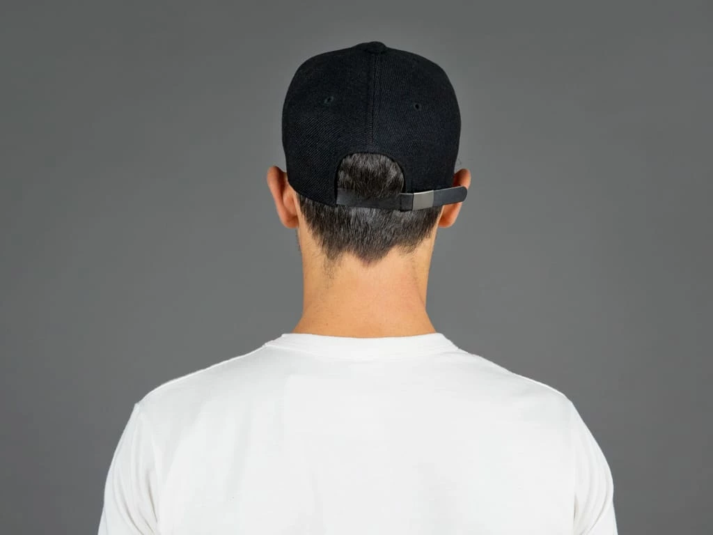 Mighty Shine Serge Short Brim Cap Black 6 Mighty Shine Serge Short Brim Cap Black