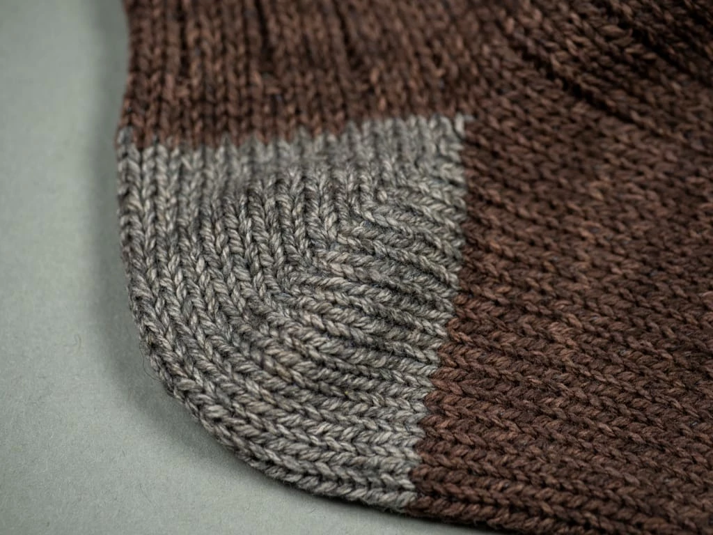 Nishiguchi Kutsushita Recycled Cotton Ribbed Socks Brown 11 Nishiguchi Kutsushita Recycled Cotton Ribbed Socks Brown