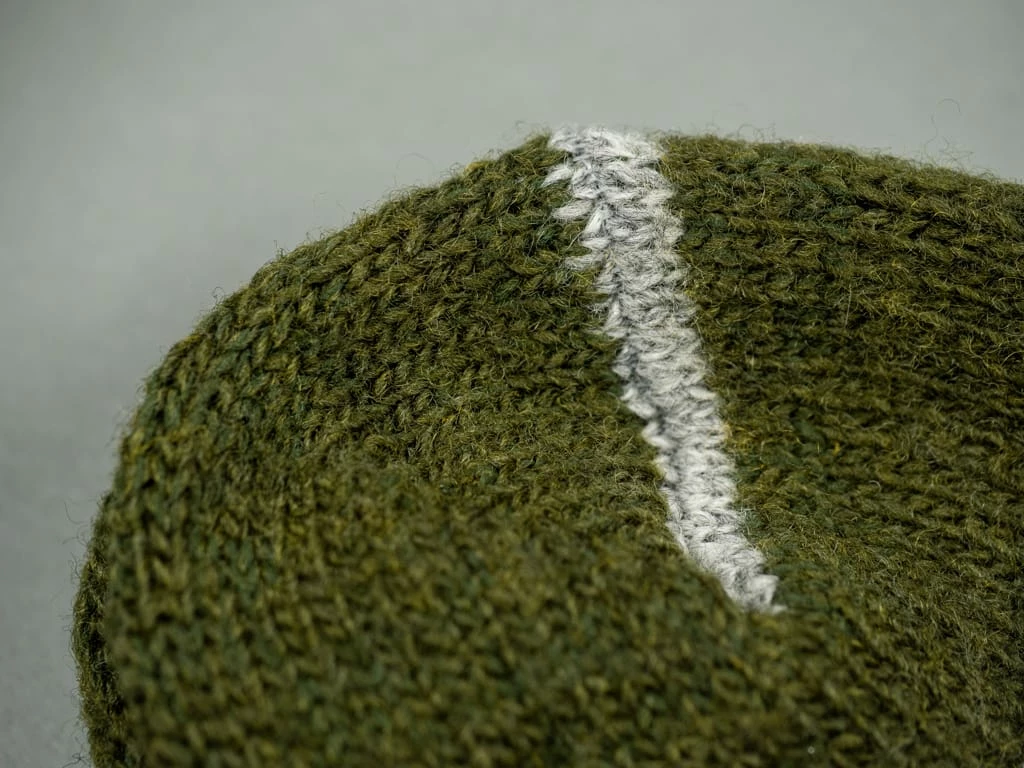 Nishiguchi Kutsushita Wool Ribbed Socks Khaki 13 Nishiguchi Kutsushita Wool Ribbed Socks Khaki