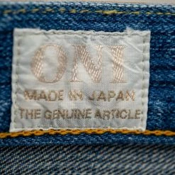 ONI Denim 510-SHM "Bio Wash Kiwami" 16oz Natural Indigo Neat Straight Semi-Hand Made Jeans 59 ONI Denim 510-SHM